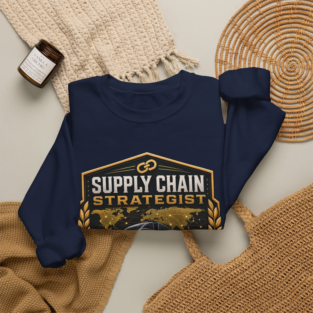 Supply Chain Legends— Supply Chain Management Gift Crewneck Sweatshirt