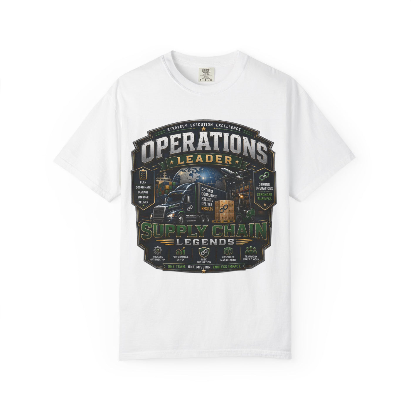Supply Chain Legends T-Shirt — Supply Chain Management Gift Tee