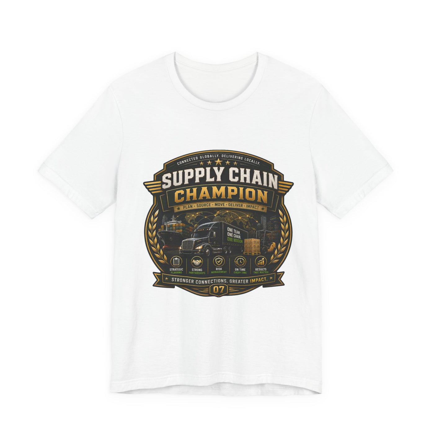 Unisex Jersey Short Sleeve Tee