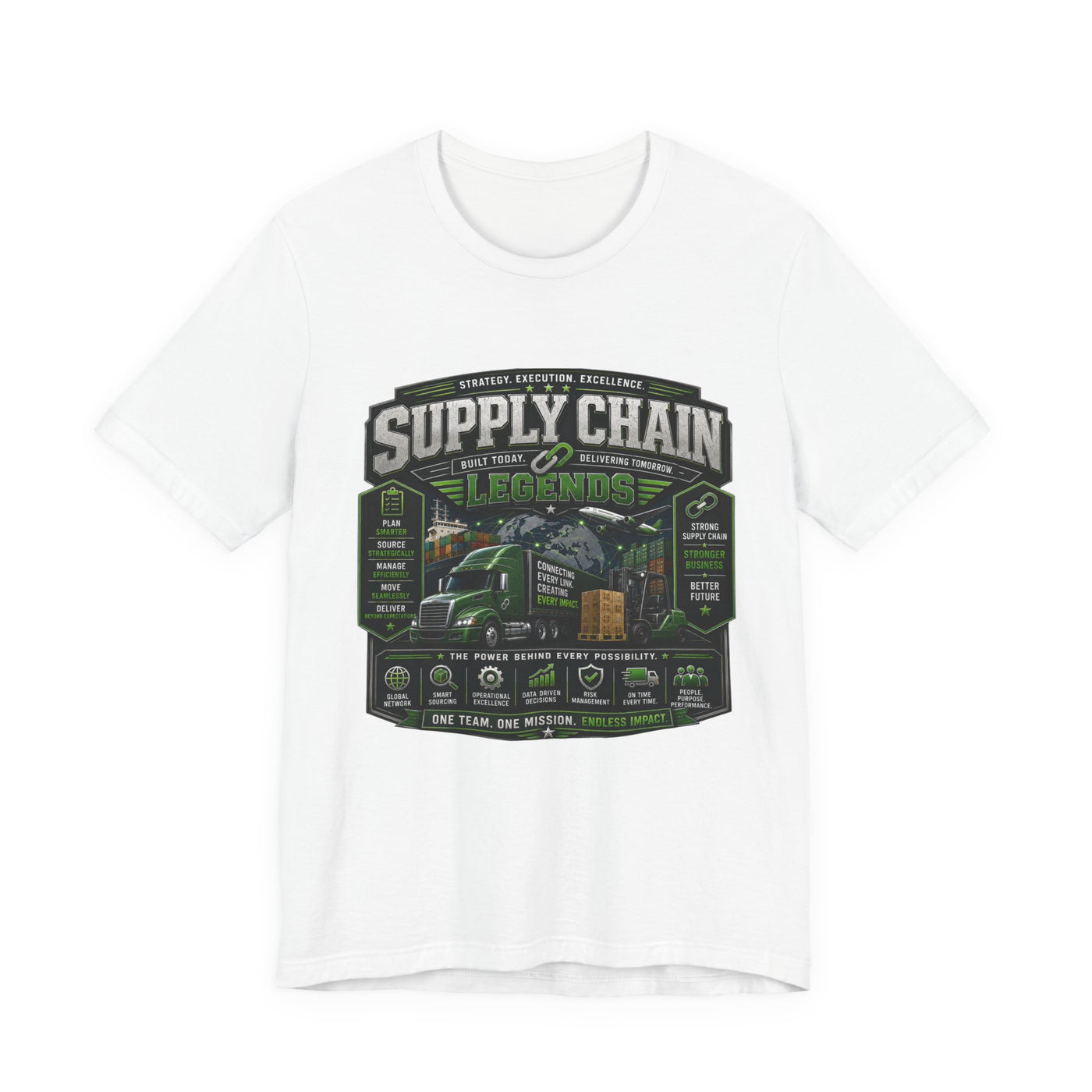 Unisex Jersey Short Sleeve Tee
