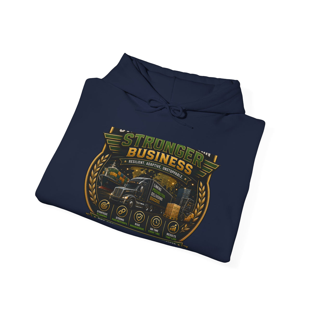 SCL Stronger Business Hooded Sweatshirt