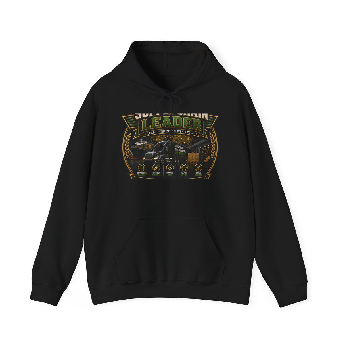Supply Chain Legends— Supply Chain Management Gift Hooded Sweatshirt