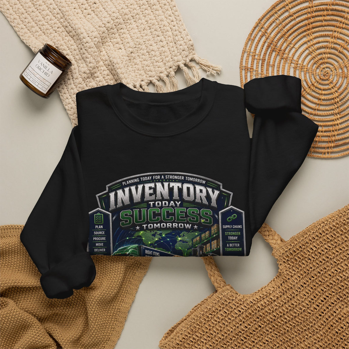 Supply Chain Legends— Supply Chain Management Gift Crewneck Sweatshirt