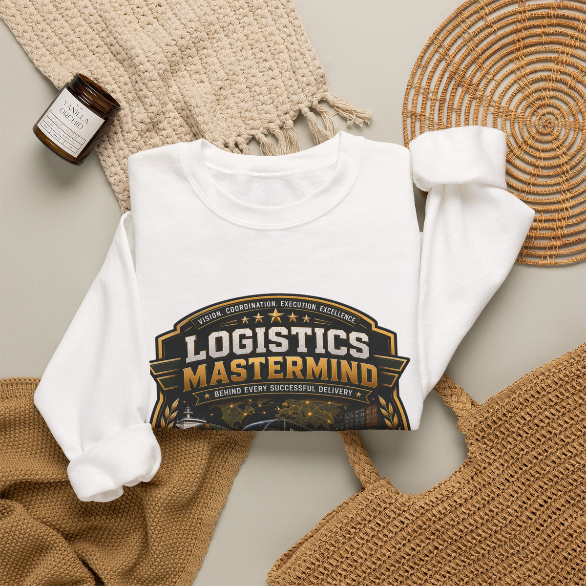 Supply Chain Legends— Supply Chain Management Gift Crewneck Sweatshirt