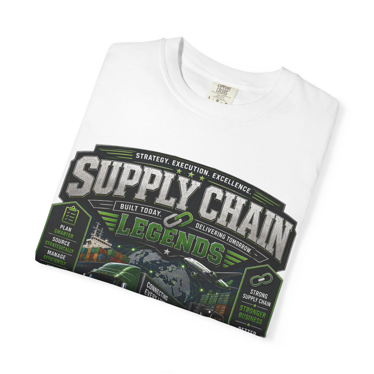 Supply Chain Legends T-Shirt — Supply Chain Management Gift Tee