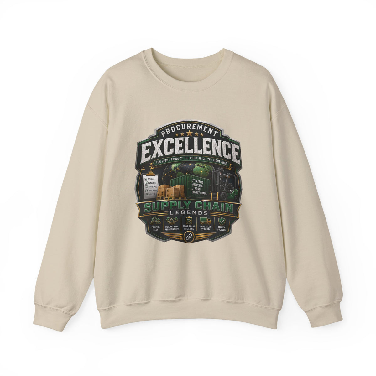 Procurement Excellence Supply Chain Crewneck Sweatshirt
