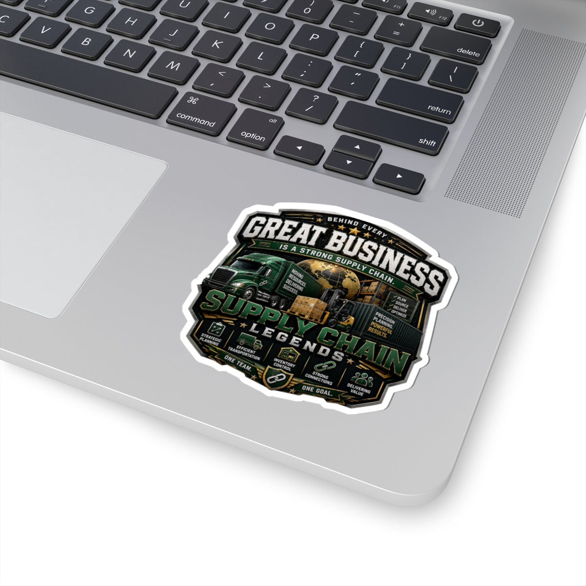 Supply Chain Legends Sticker — "Great Business" Trucking & Logistics Kiss-Cut Sticker