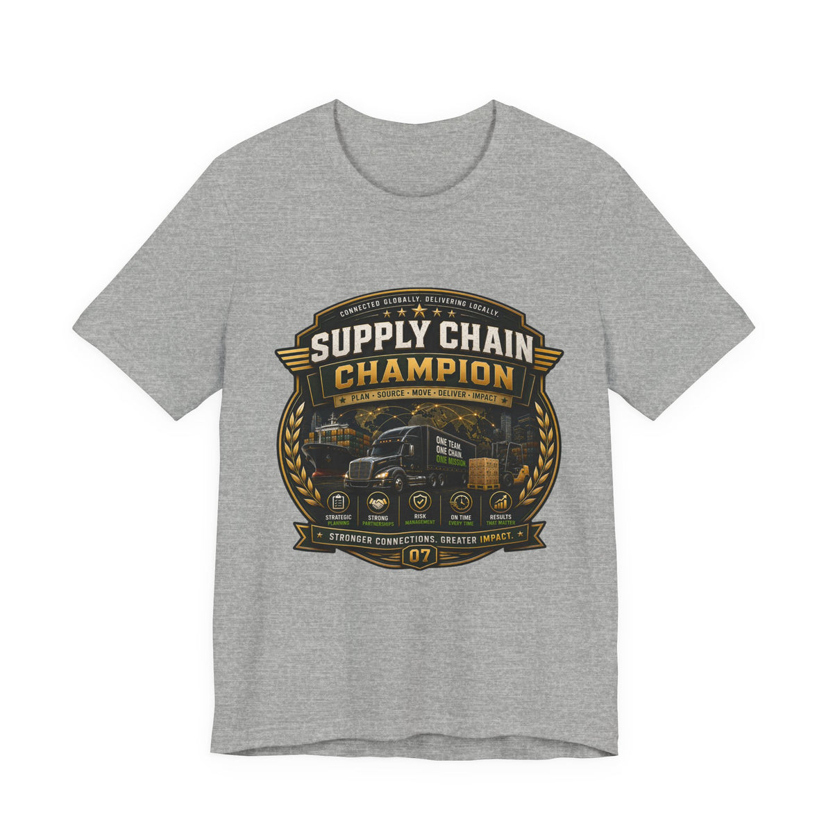 Unisex Jersey Short Sleeve Tee