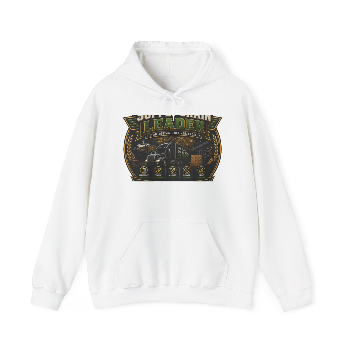 Supply Chain Legends— Supply Chain Management Gift Hooded Sweatshirt