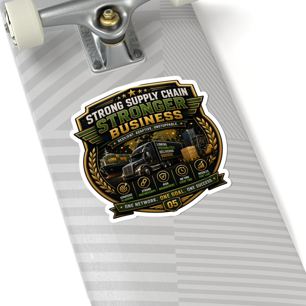 SCL Stronger Business Stickers