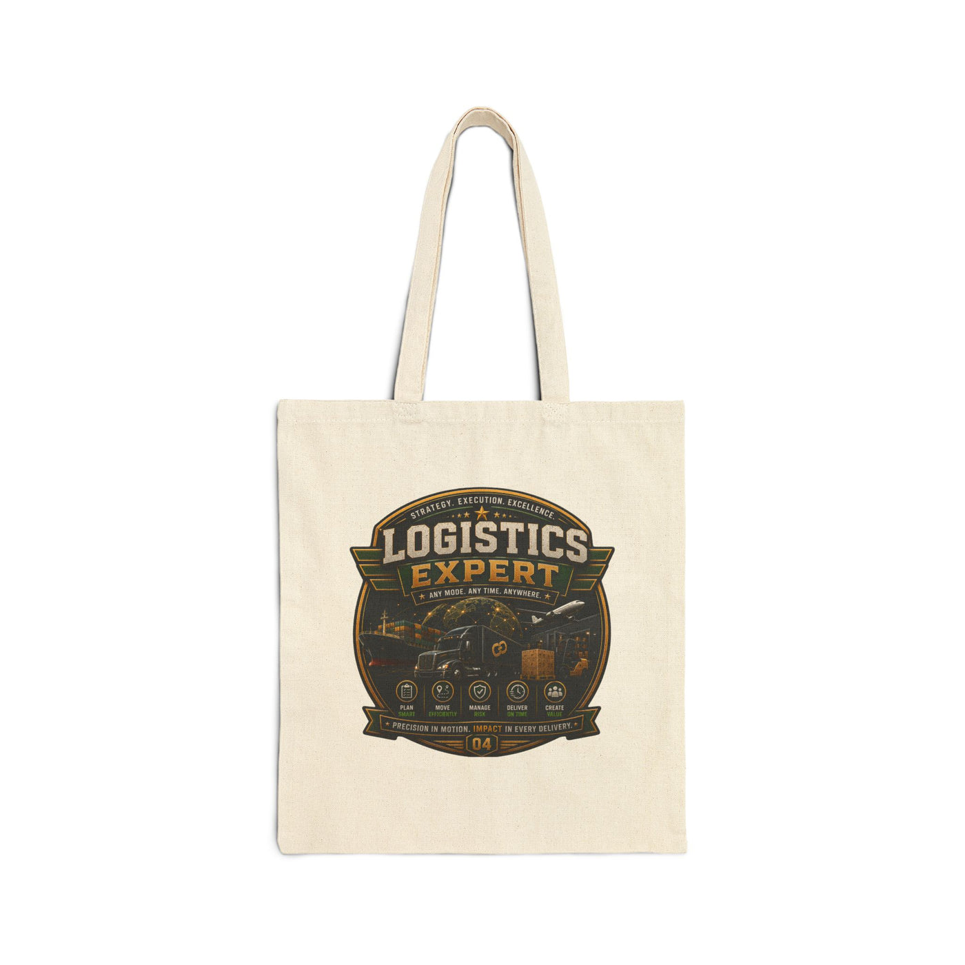 Cotton Canvas Tote Bag