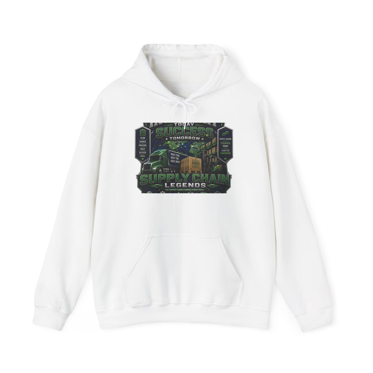 Supply Chain Legends— Supply Chain Management Gift Hooded Sweatshirt