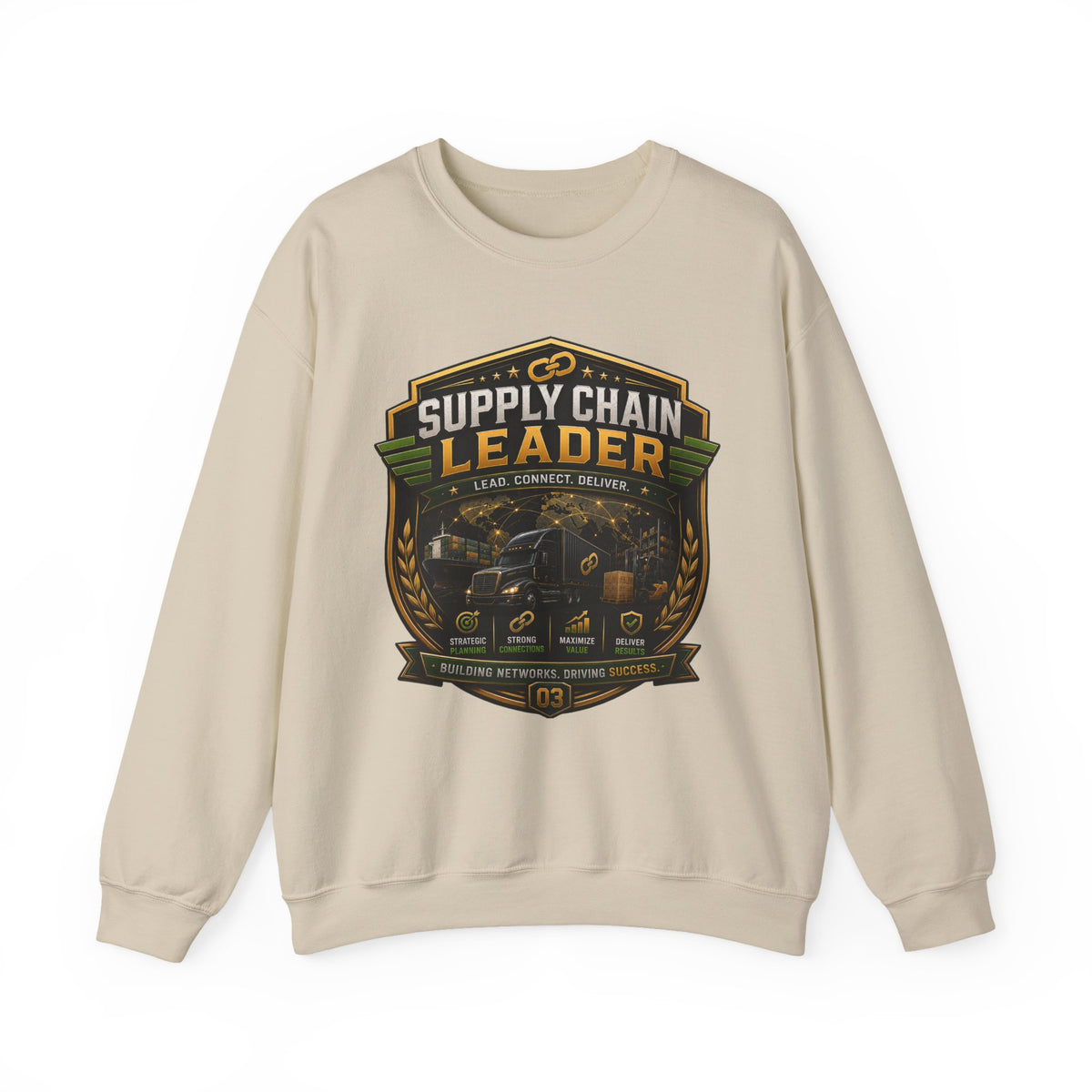 Supply Chain Legends— Supply Chain Management Gift Crewneck Sweatshirt