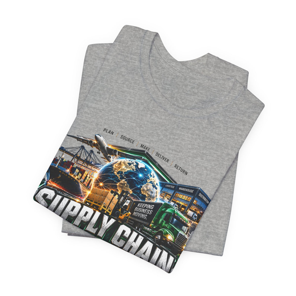 Supply Chain Legends T-Shirt — Supply Chain Management Gift Tee
