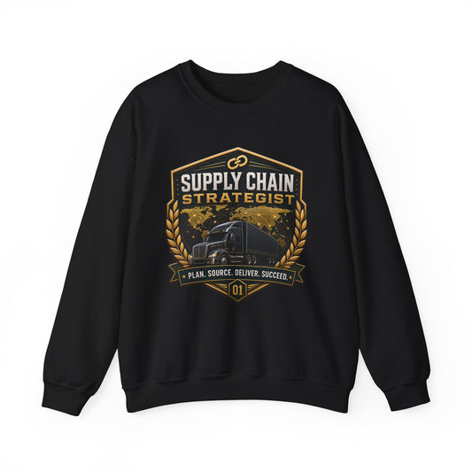 Supply Chain Legends— Supply Chain Management Gift Crewneck Sweatshirt