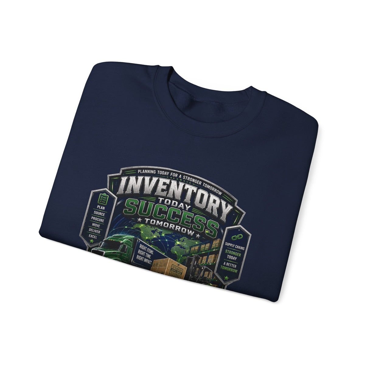 Supply Chain Legends— Supply Chain Management Gift Crewneck Sweatshirt