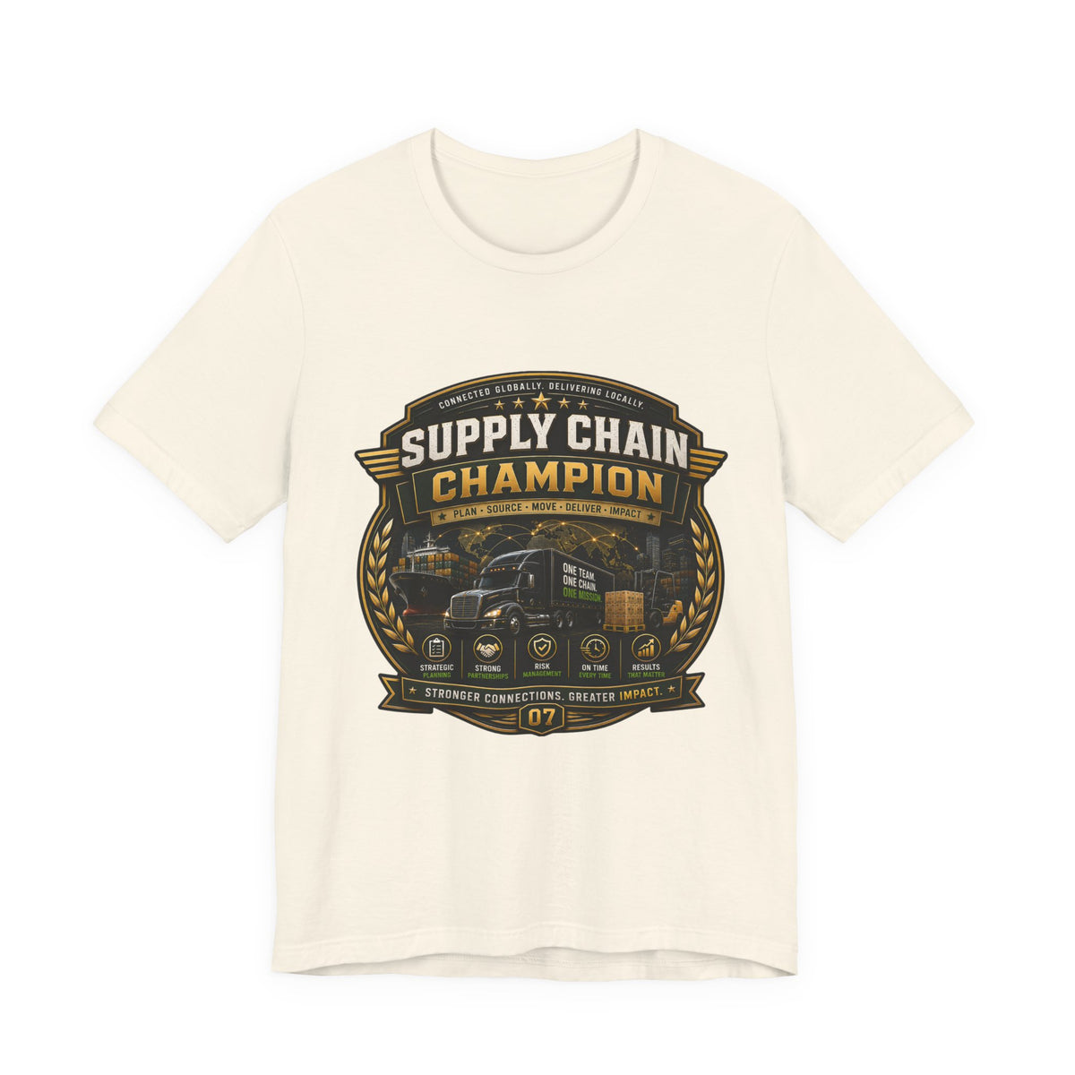 Unisex Jersey Short Sleeve Tee