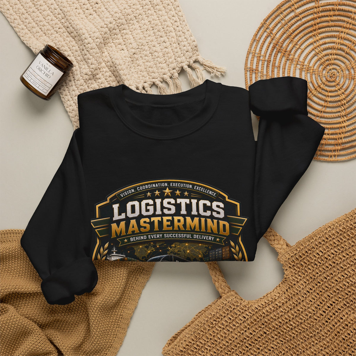 Supply Chain Legends— Supply Chain Management Gift Crewneck Sweatshirt