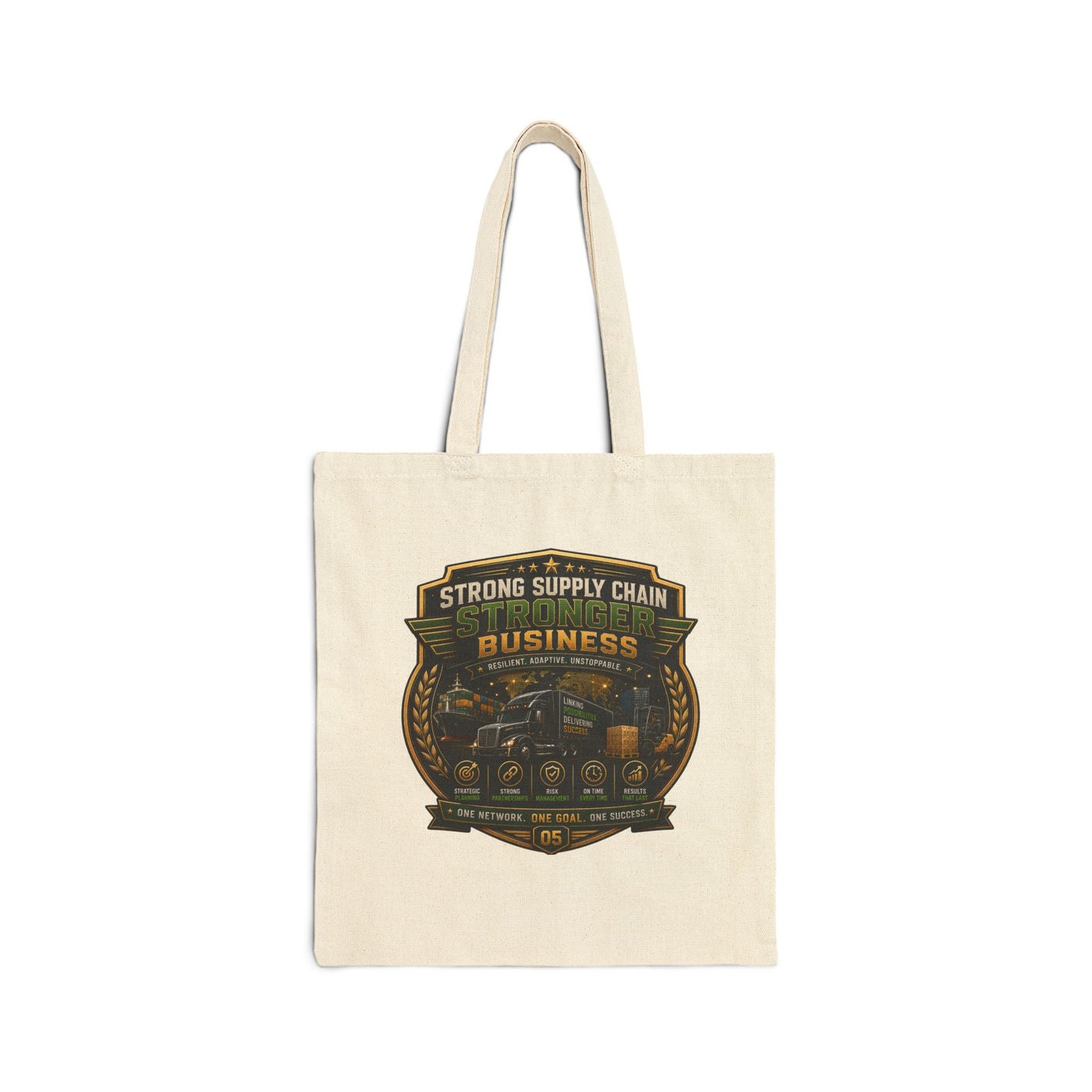 Cotton Canvas Tote Bag
