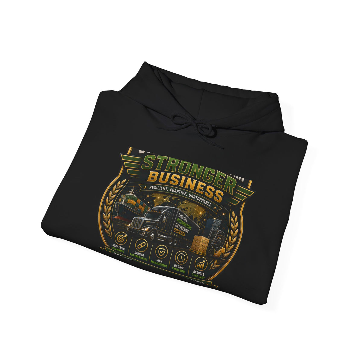 SCL Stronger Business Hooded Sweatshirt