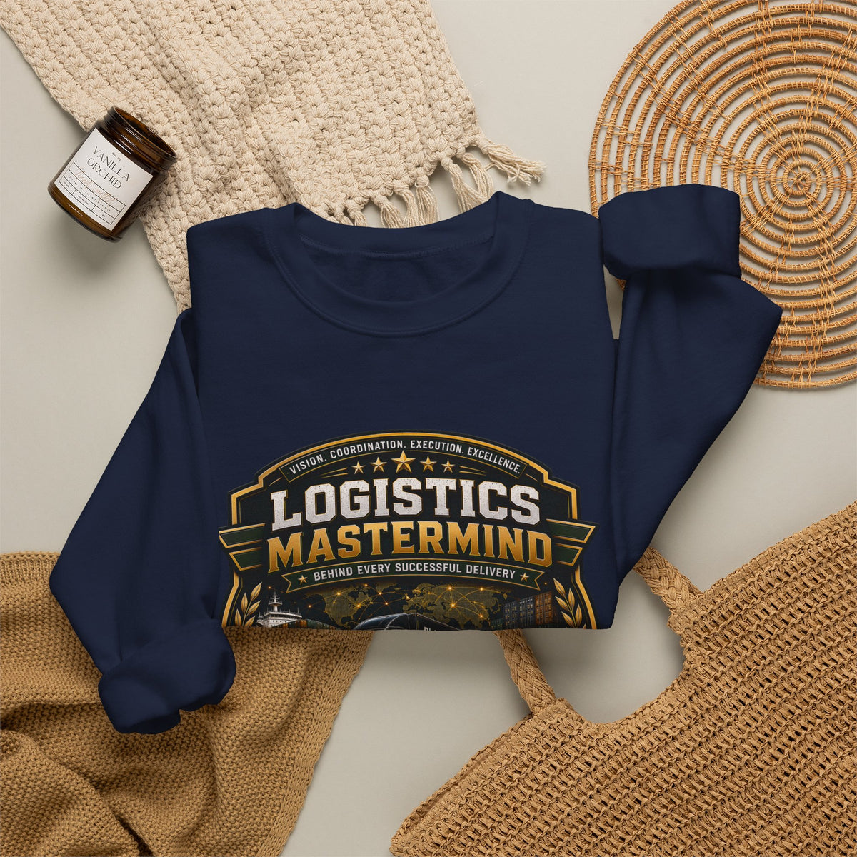 Supply Chain Legends— Supply Chain Management Gift Crewneck Sweatshirt
