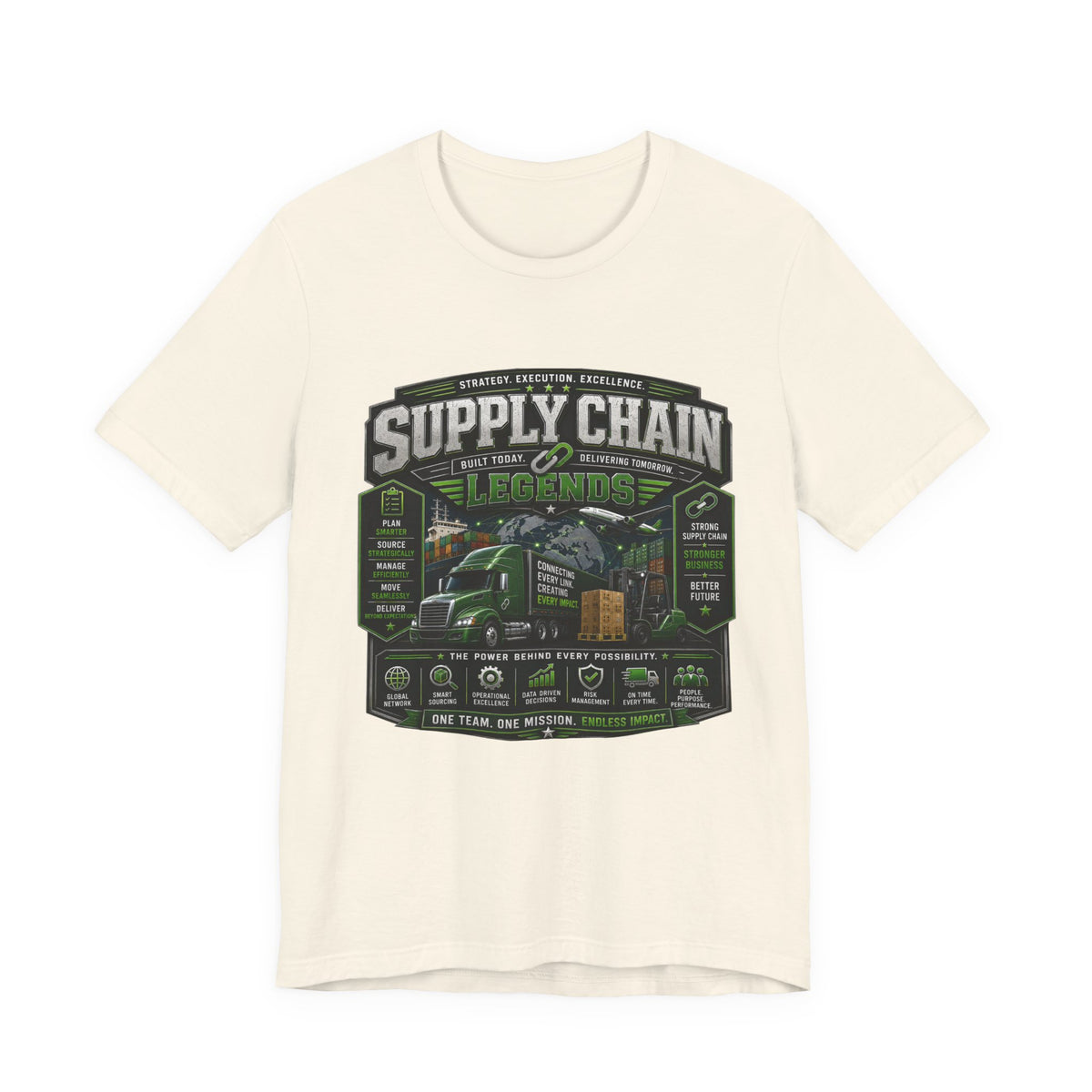 Supply Chain Legends T-Shirt — Supply Chain Management Gift Tee