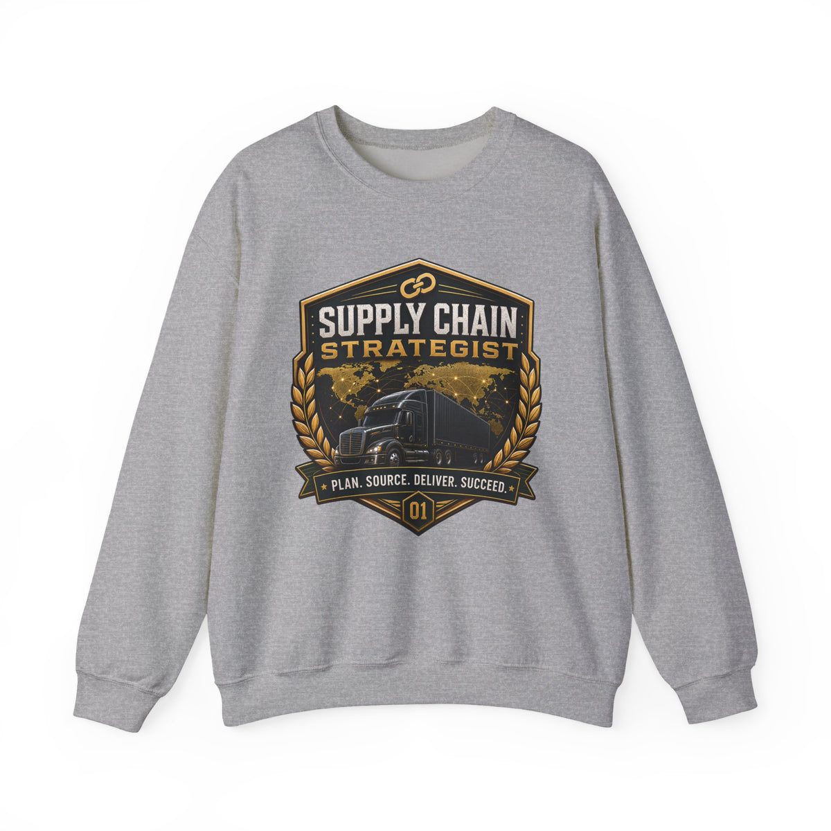 Supply Chain Legends— Supply Chain Management Gift Crewneck Sweatshirt