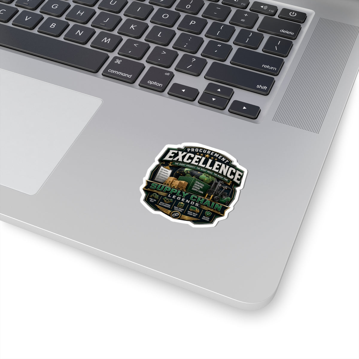 Procurement Excellence Supply Chain Sticker — 'Supply Chain Legends' Kiss-Cut Sticker