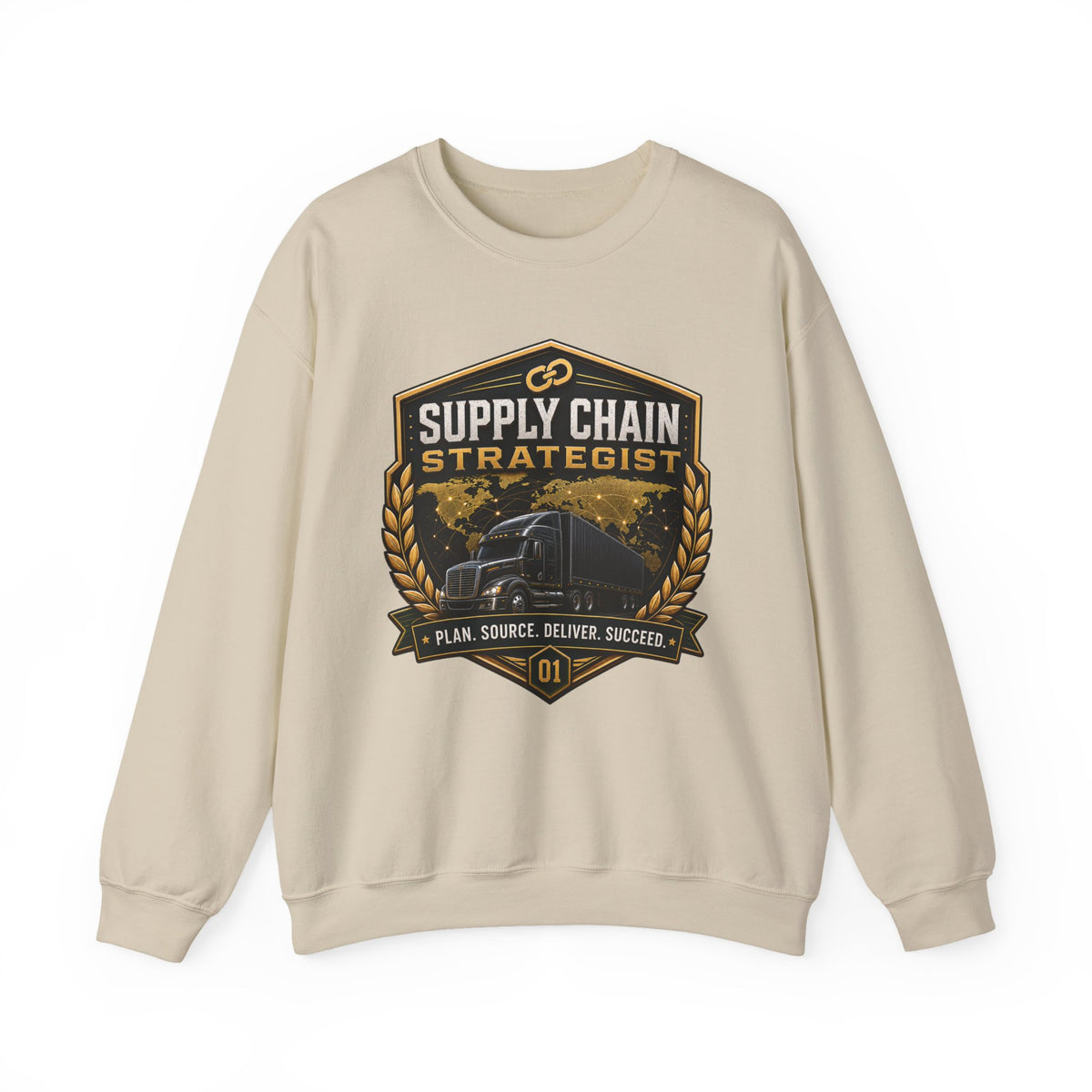 Supply Chain Legends— Supply Chain Management Gift Crewneck Sweatshirt