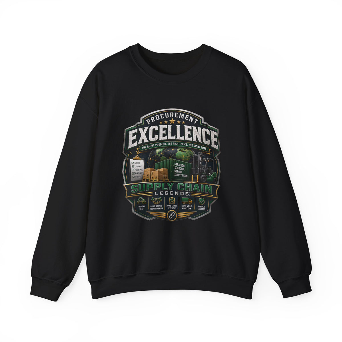 Procurement Excellence Supply Chain Crewneck Sweatshirt