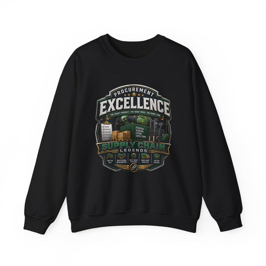 Procurement Excellence Supply Chain Crewneck Sweatshirt