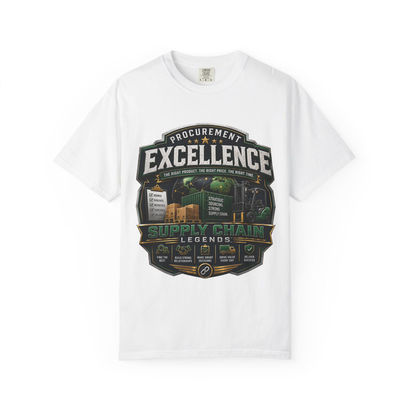 Supply Chain Legends T-Shirt — "Procurement Excellence" Graphic Tee