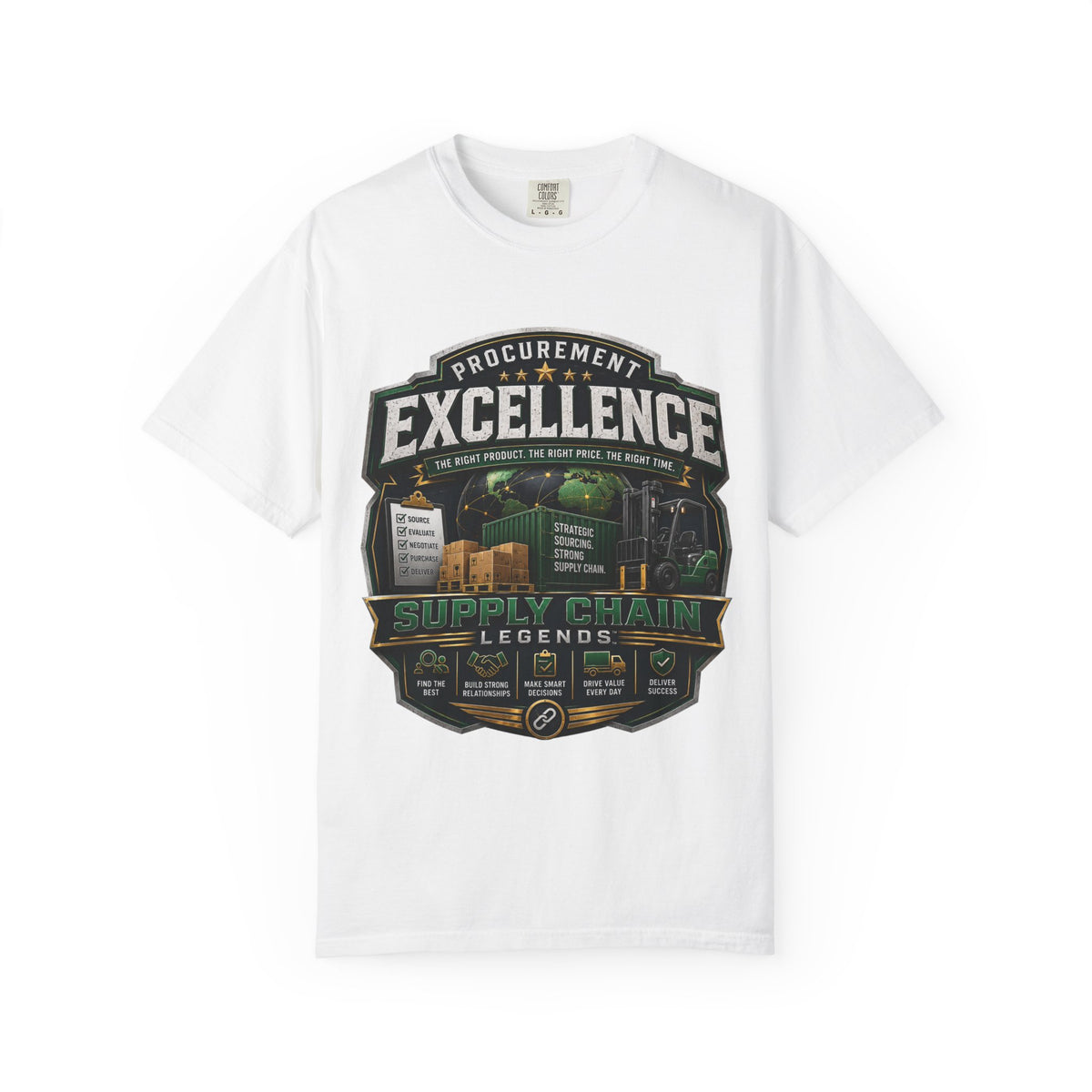 Supply Chain Legends T-Shirt — "Procurement Excellence" Graphic Tee