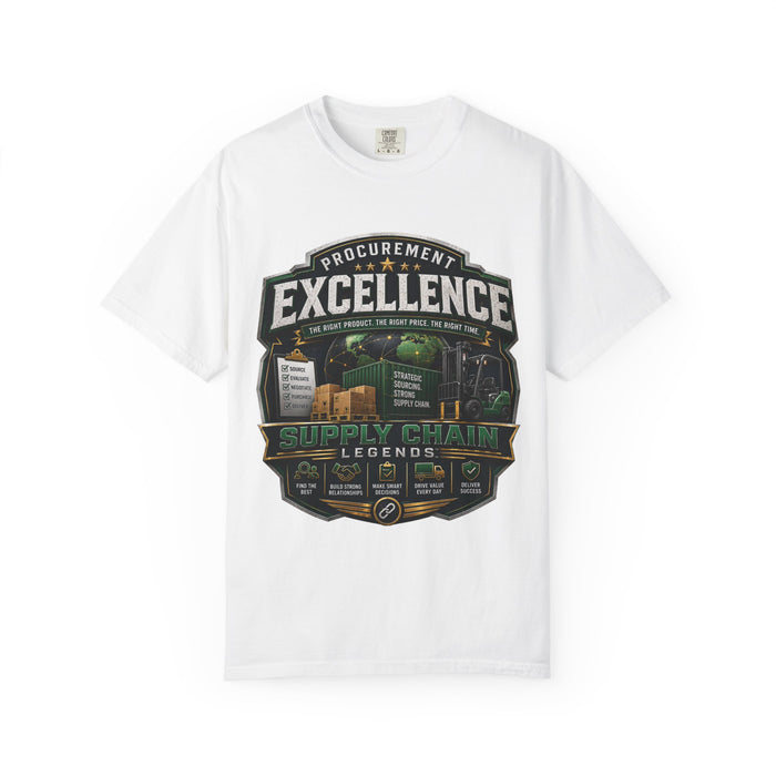 Supply Chain Legends T-Shirt — "Procurement Excellence" Graphic Tee