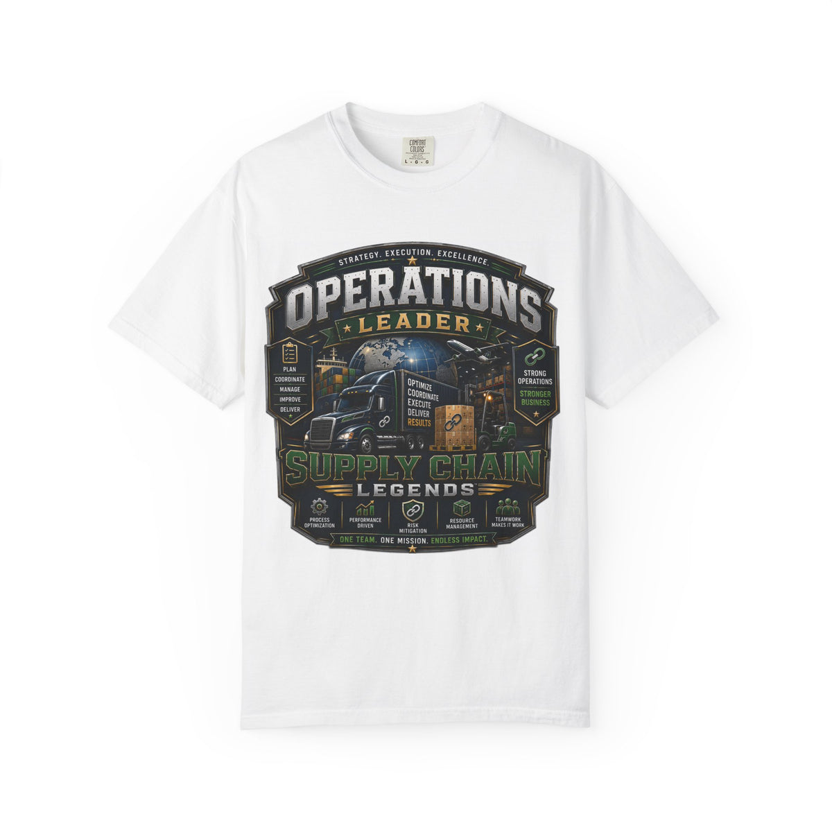 Supply Chain Legends T-Shirt — Supply Chain Management Gift Tee