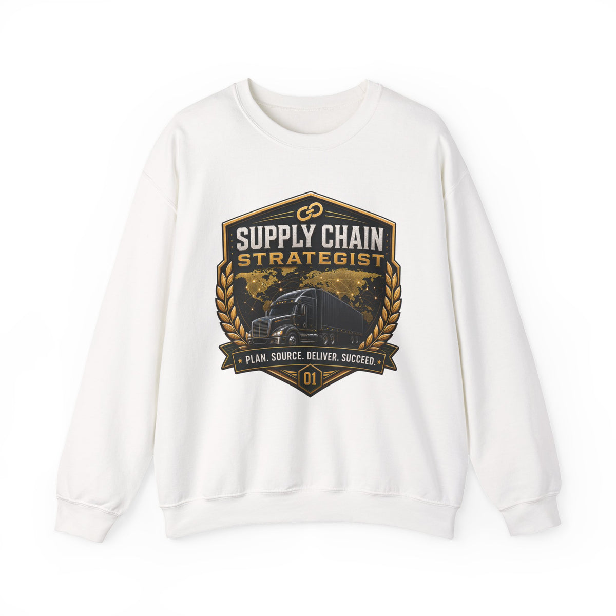 Supply Chain Legends— Supply Chain Management Gift Crewneck Sweatshirt