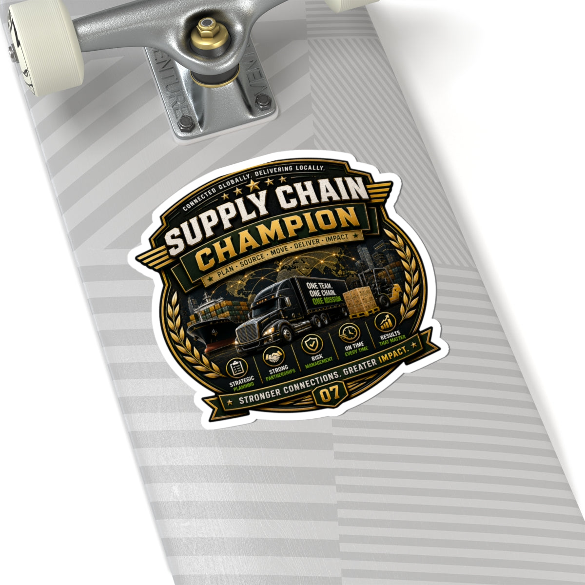 SCL Champion Stickers
