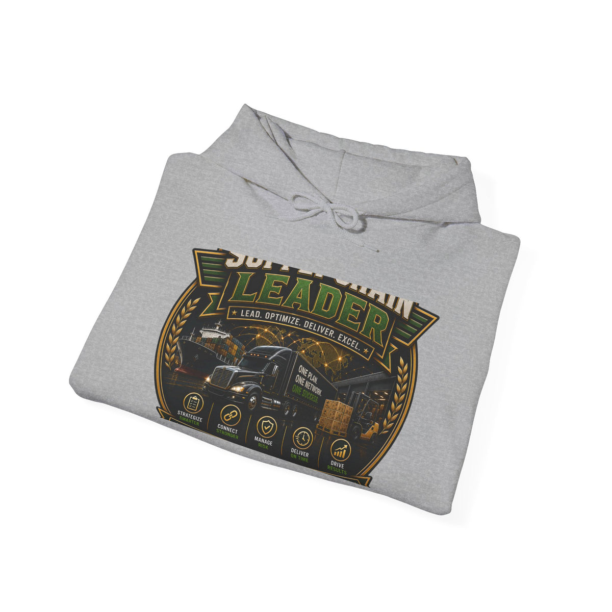 Supply Chain Legends— Supply Chain Management Gift Hooded Sweatshirt