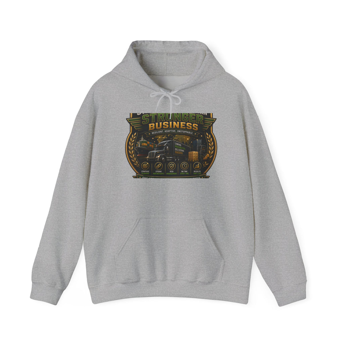 SCL Stronger Business Hooded Sweatshirt