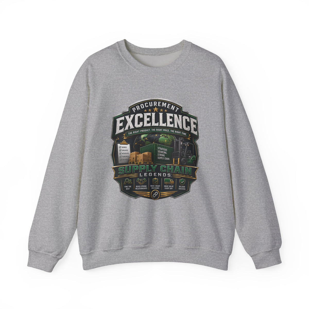 Procurement Excellence Supply Chain Crewneck Sweatshirt