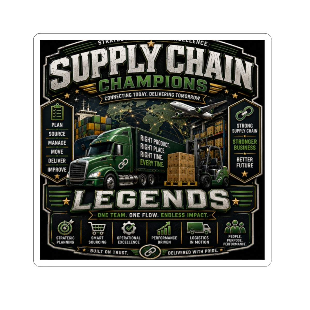 SCL Champion Legends  Stickers