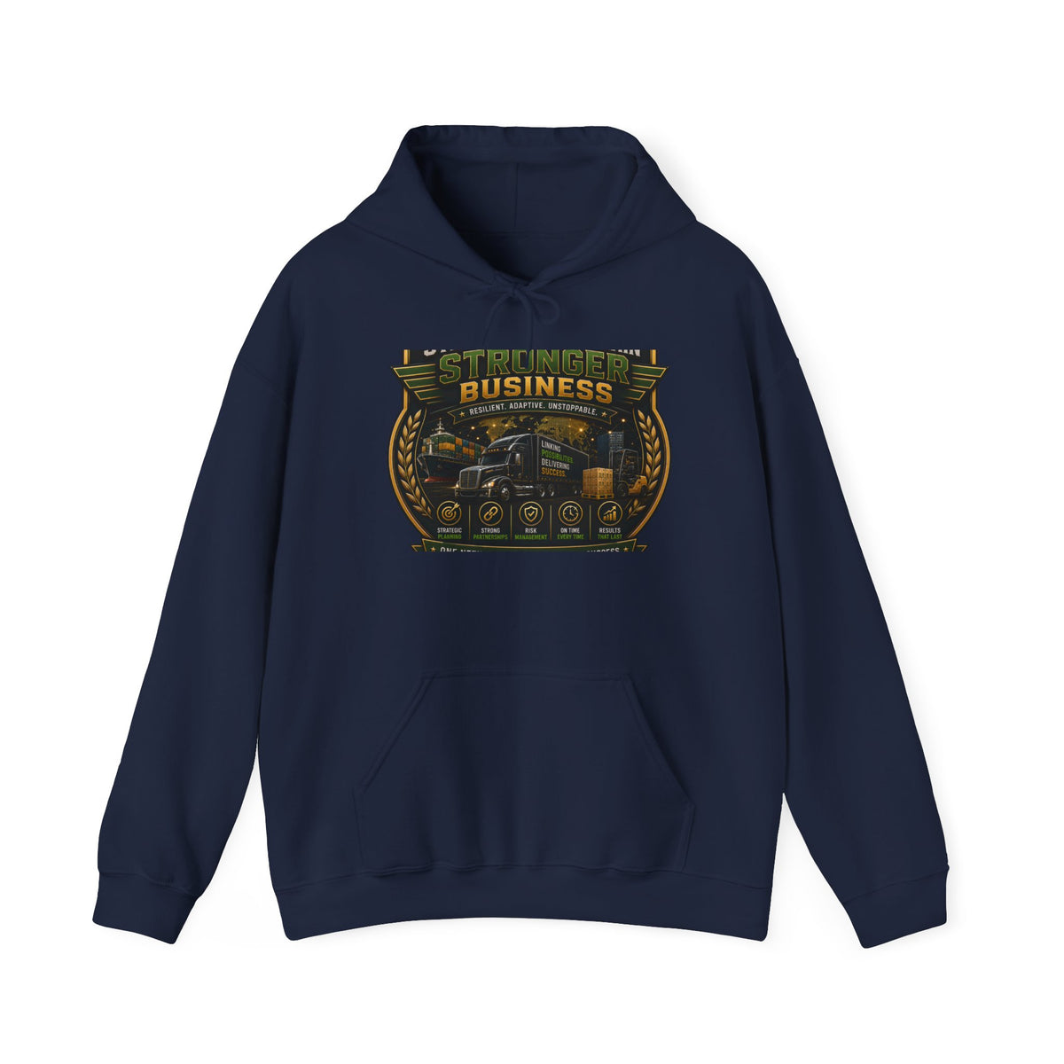 SCL Stronger Business Hooded Sweatshirt