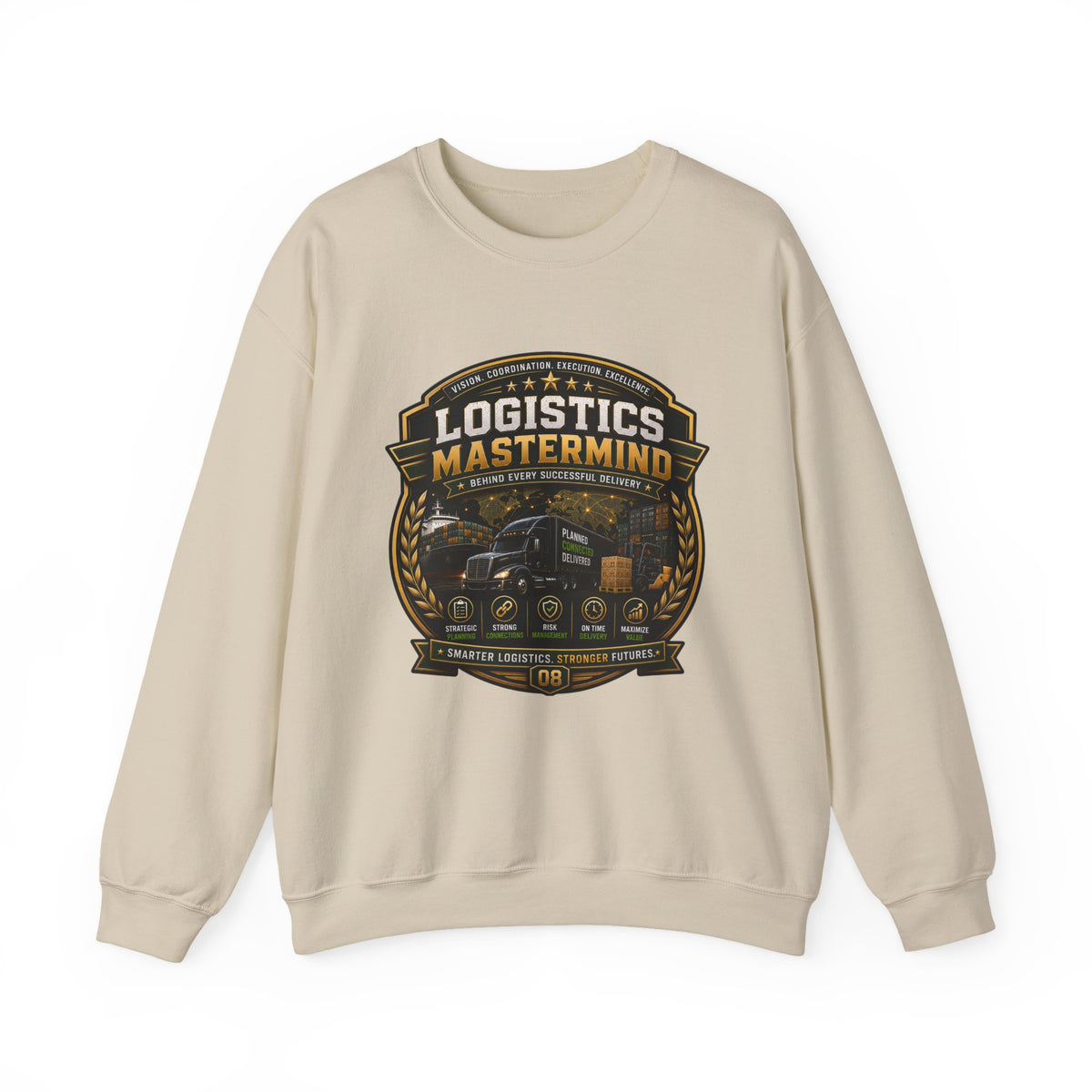 Supply Chain Legends— Supply Chain Management Gift Crewneck Sweatshirt