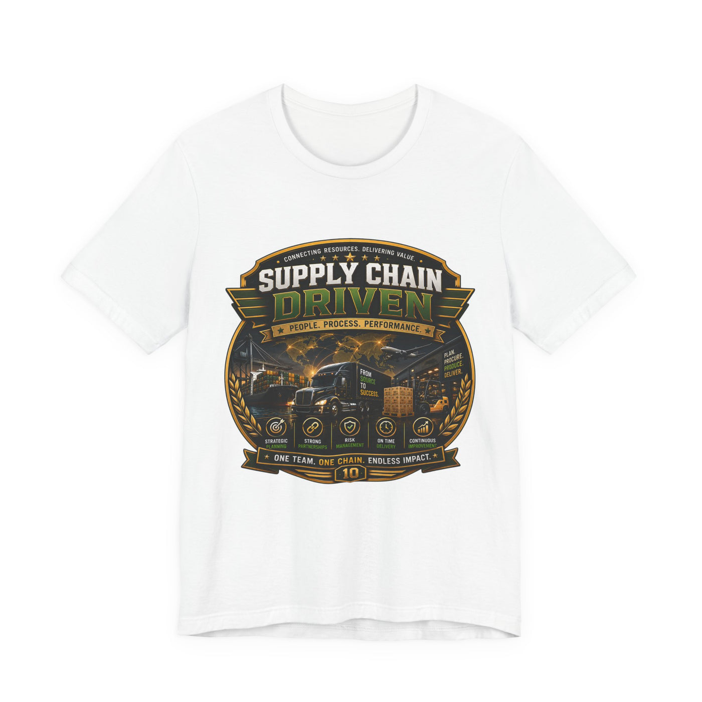 Unisex Jersey Short Sleeve Tee