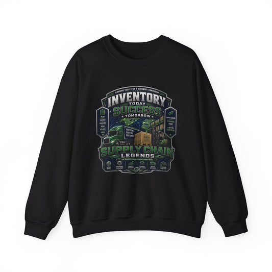 Supply Chain Legends— Supply Chain Management Gift Crewneck Sweatshirt