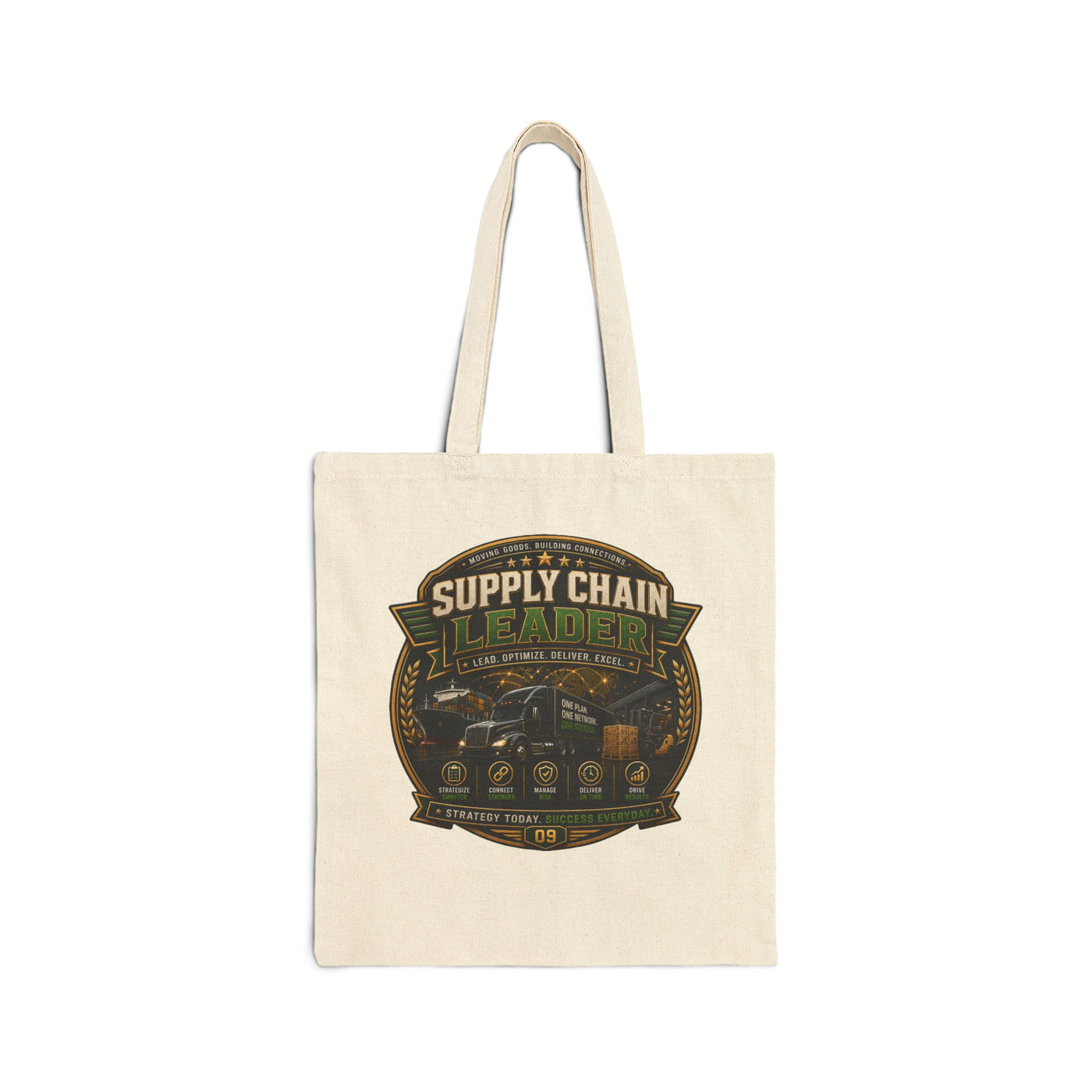 Cotton Canvas Tote Bag