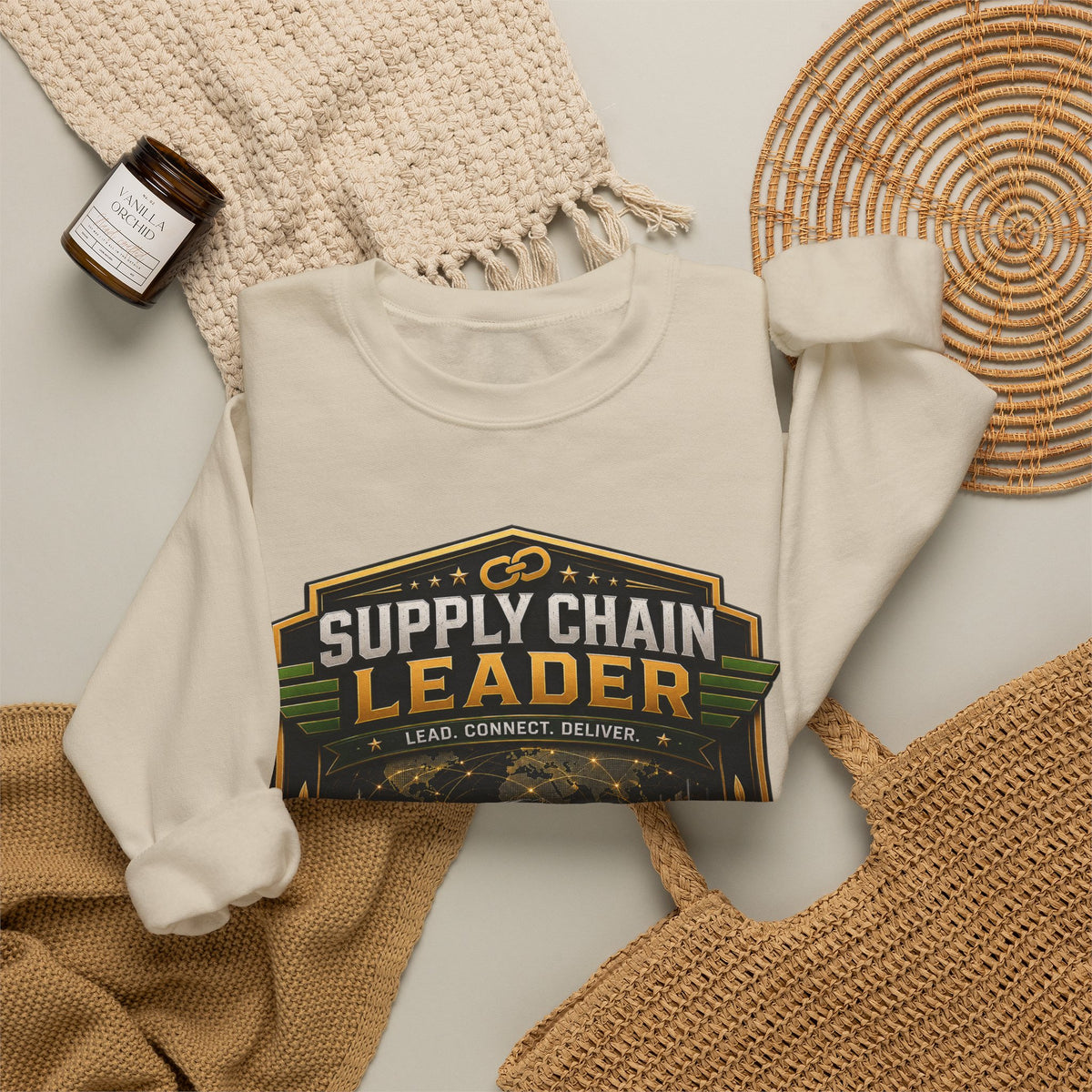 Supply Chain Legends— Supply Chain Management Gift Crewneck Sweatshirt