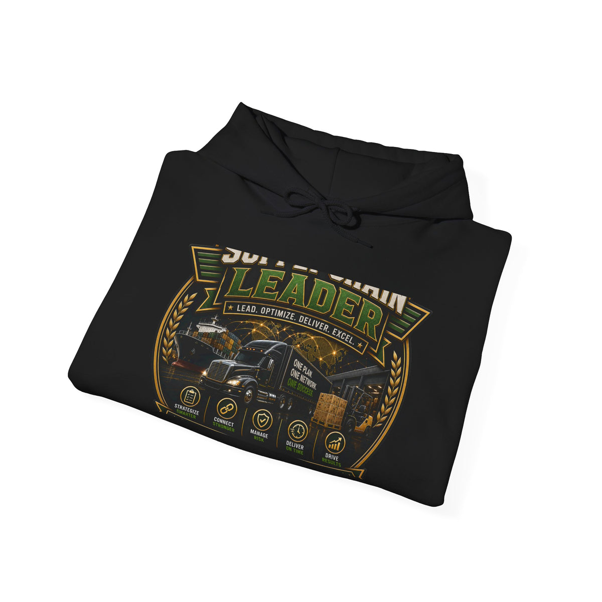 Supply Chain Legends— Supply Chain Management Gift Hooded Sweatshirt