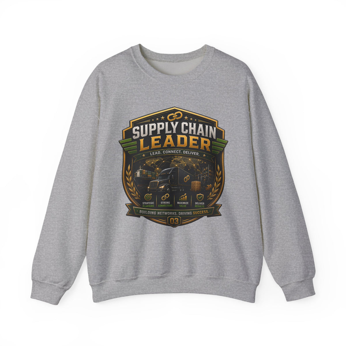 Supply Chain Legends— Supply Chain Management Gift Crewneck Sweatshirt