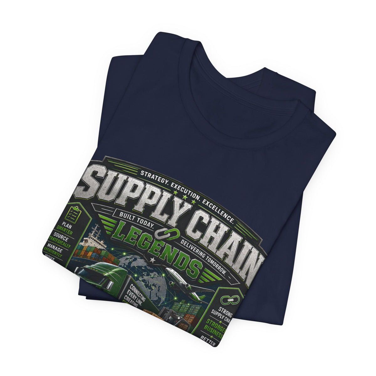 Supply Chain Legends T-Shirt — Supply Chain Management Gift Tee